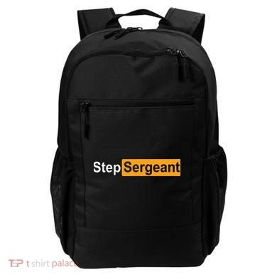 Funny Step Sergeant Backpack