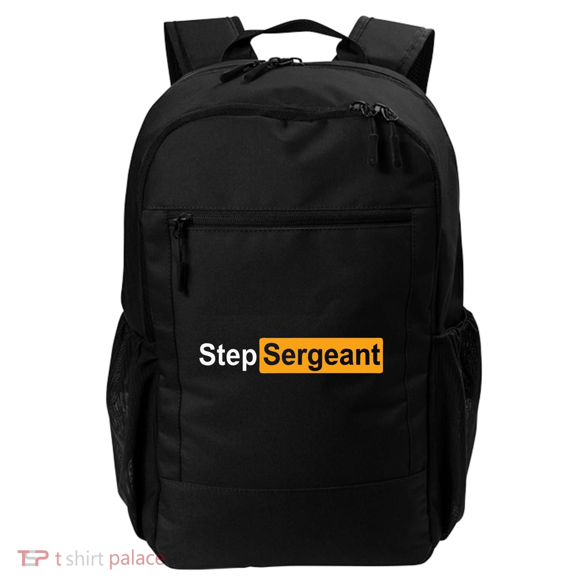 Funny Step Sergeant Backpack