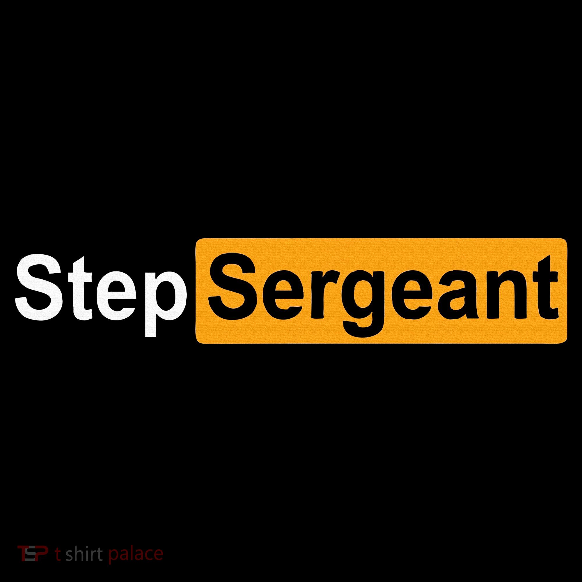 Funny Step Sergeant Toddler Hoodie