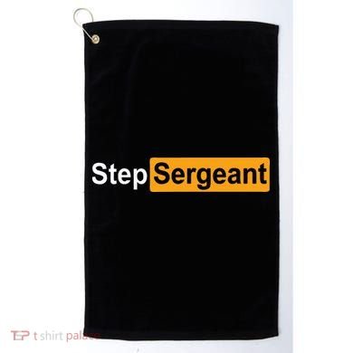 Funny Step Sergeant Golf Towel
