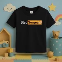 Funny Step Sergeant Toddler T-Shirt thumb 3