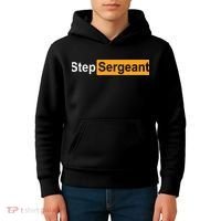 Funny Step Sergeant Kids Hoodie thumb 4