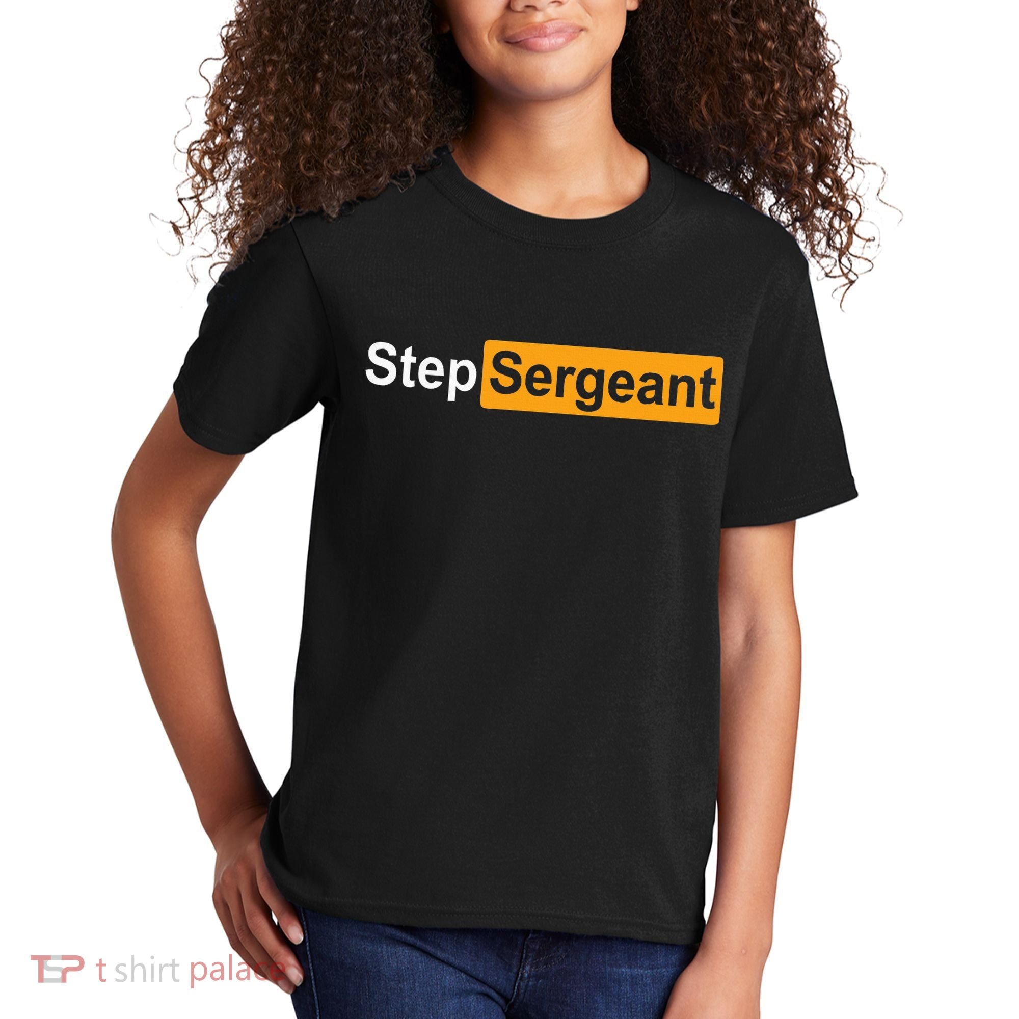 Funny Step Sergeant Kids T-Shirt