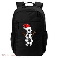 Funny Soccer Snow Boys Soccer Christmas Pajama Xmas Gift Backpack thumb 0