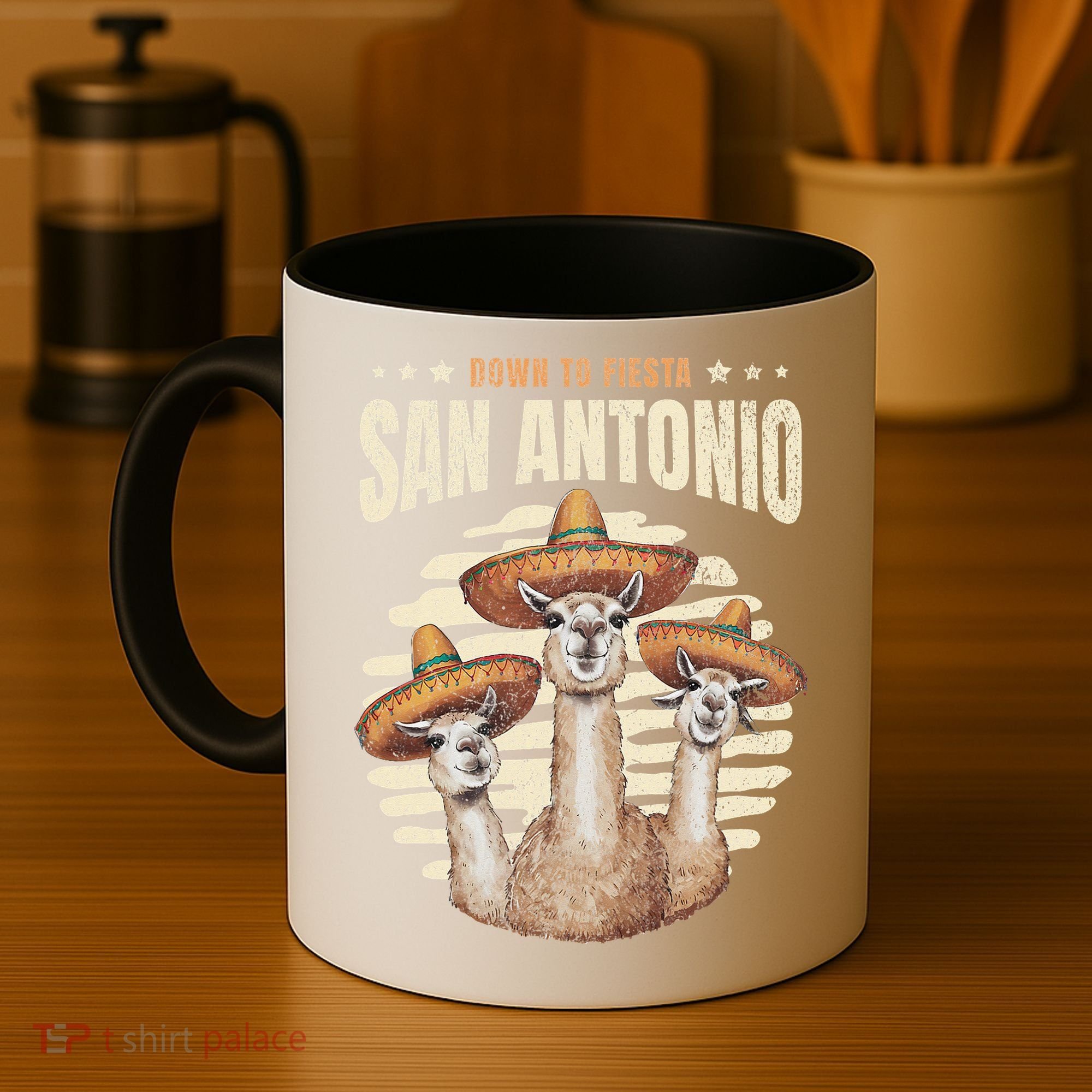 Fiesta Squad San Antonio Texas Cinco De Mayo Lets Fiesta Coffee Mug