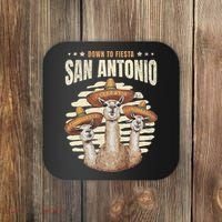 Fiesta Squad San Antonio Texas Cinco De Mayo Lets Fiesta Coaster thumb 0