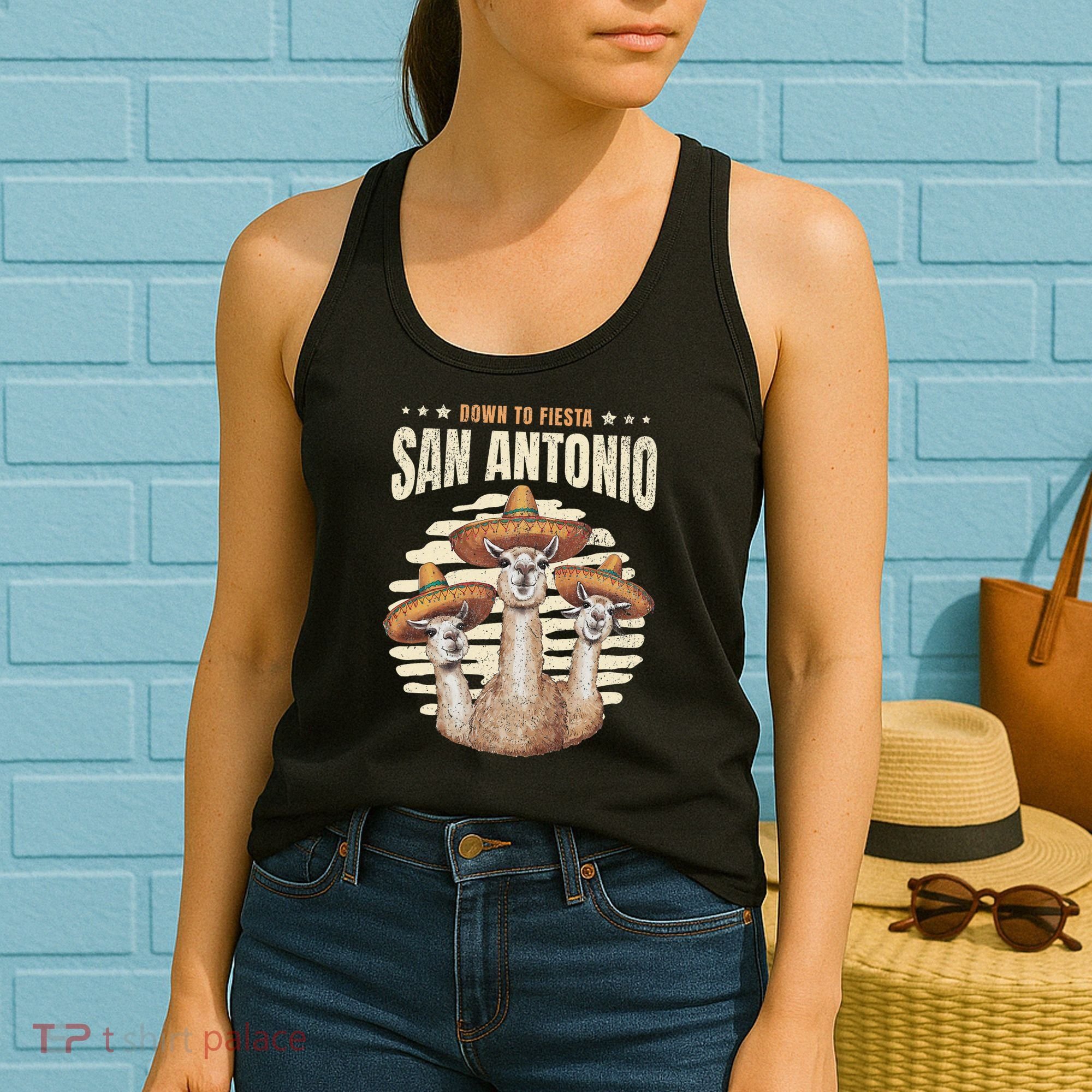 Fiesta Squad San Antonio Texas Cinco De Mayo Lets Fiesta Women's Tank Top