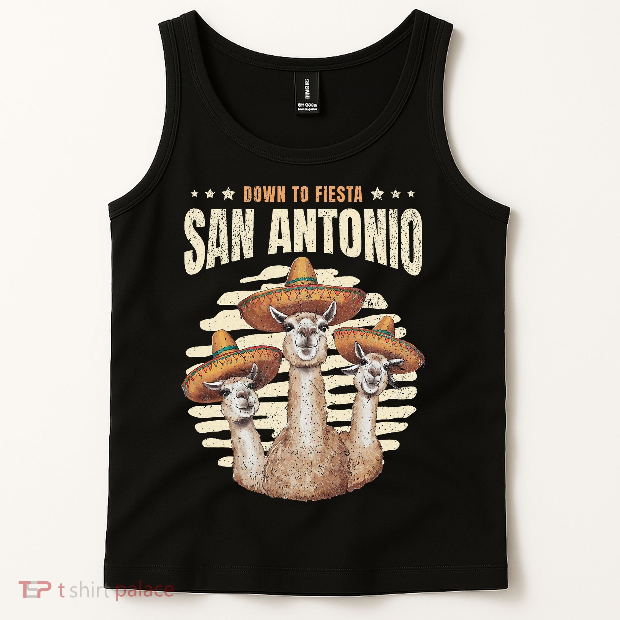 Fiesta Squad San Antonio Texas Cinco De Mayo Lets Fiesta Tank Top