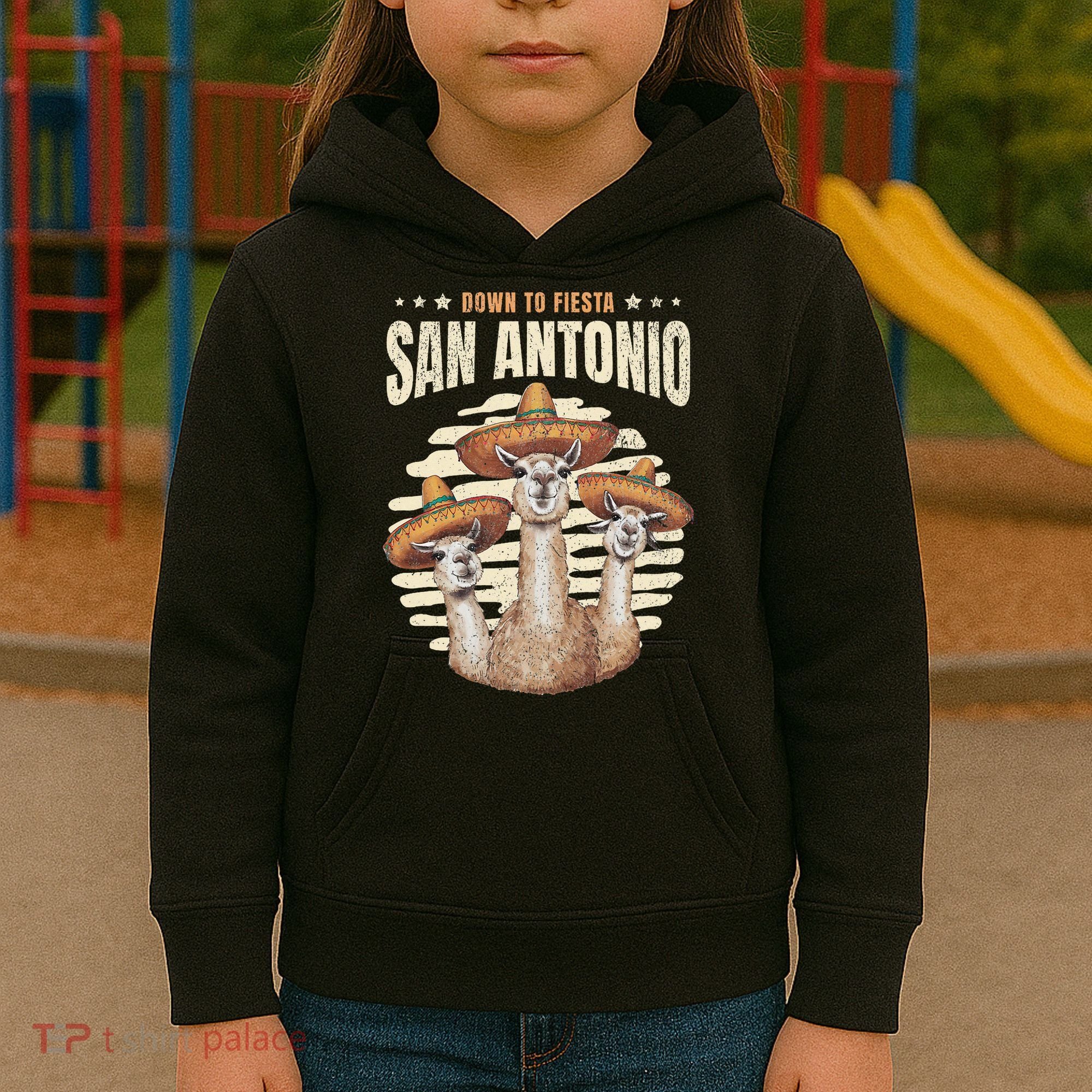 Fiesta Squad San Antonio Texas Cinco De Mayo Lets Fiesta Kids Hoodie