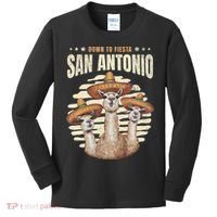Fiesta Squad San Antonio Texas Cinco De Mayo Lets Fiesta Kids Long Sleeve Shirt thumb 0