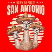 Fiesta Squad San Antonio Texas Cinco De Mayo Lets Fiesta Santa Hat thumb 1