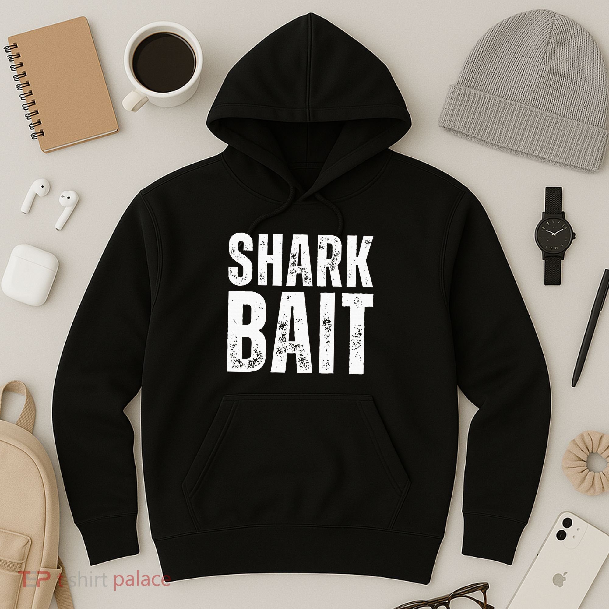 Funny Shark Shark Bait Hoodie