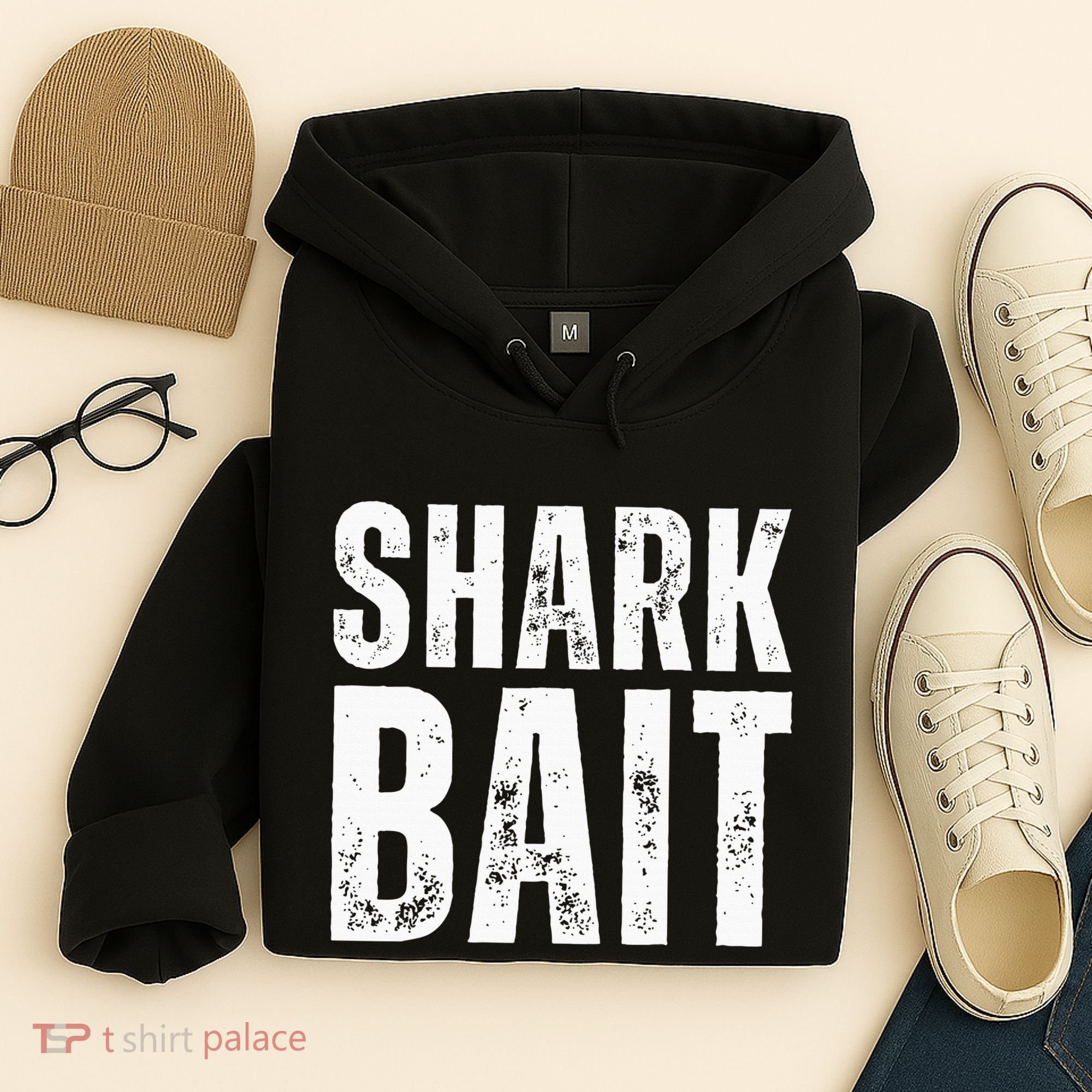 Funny Shark Shark Bait Hoodie