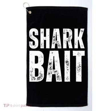 Funny Shark Shark Bait Golf Towel