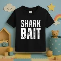 Funny Shark Shark Bait Toddler T-Shirt thumb 3
