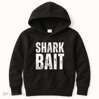 Funny Shark Shark Bait Kids Hoodie thumb 0