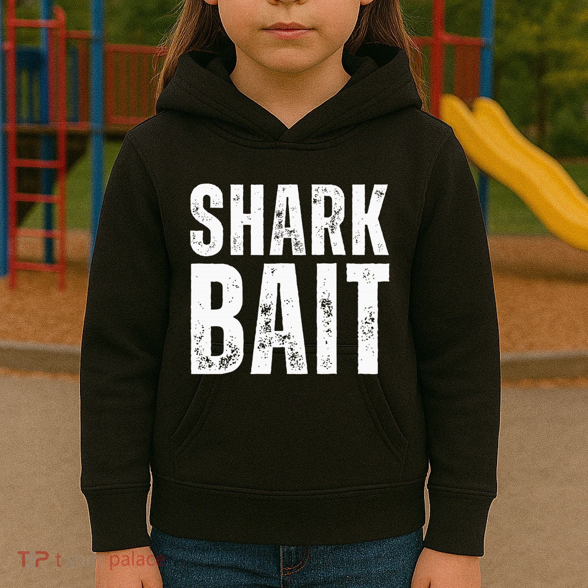 Funny Shark Shark Bait Kids Hoodie