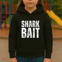 Funny Shark Shark Bait Kids Hoodie thumb 3