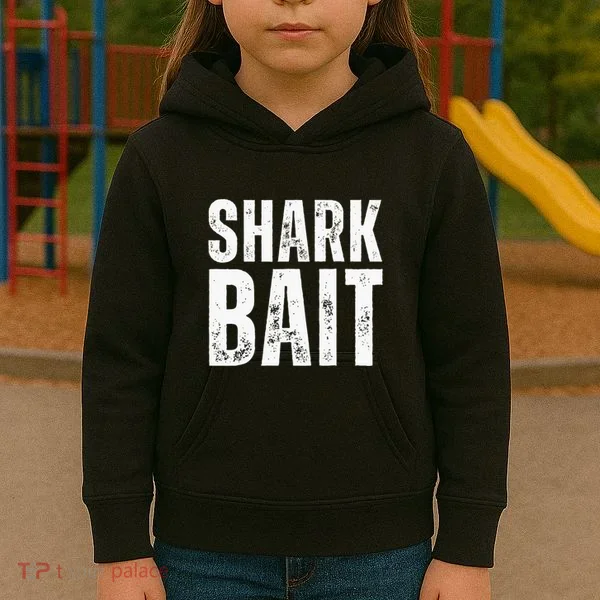 Funny Shark Shark Bait Kids Hoodie