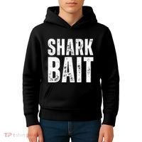 Funny Shark Shark Bait Kids Hoodie thumb 4