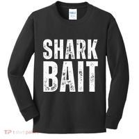 Funny Shark Shark Bait Kids Long Sleeve Shirt thumb 0