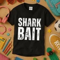 Funny Shark Shark Bait Kids T-Shirt thumb 3
