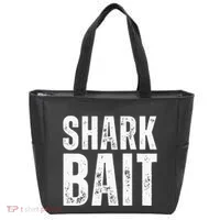 Funny Shark Shark Bait Tote Bag thumb 0