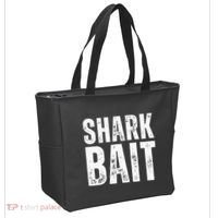 Funny Shark Shark Bait Tote Bag thumb 2