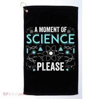 Funny Scientist Science Chemistry Physics Lover Geek Nerd Cool Gift Golf Towel thumb 0