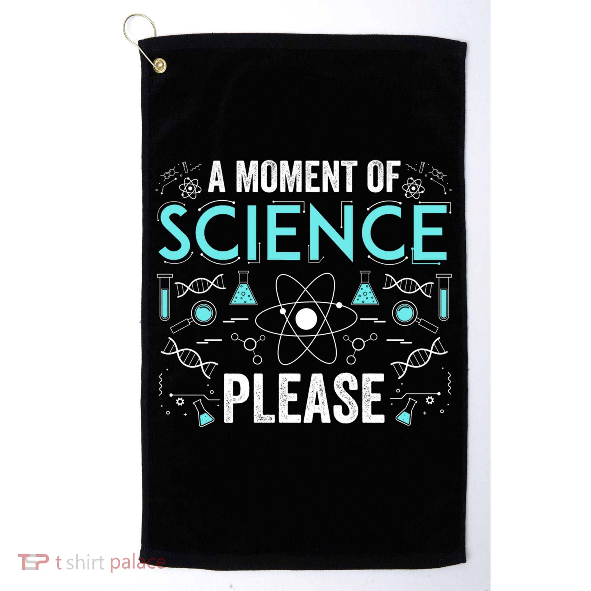 Funny Scientist Science Chemistry Physics Lover Geek Nerd Cool Gift Golf Towel