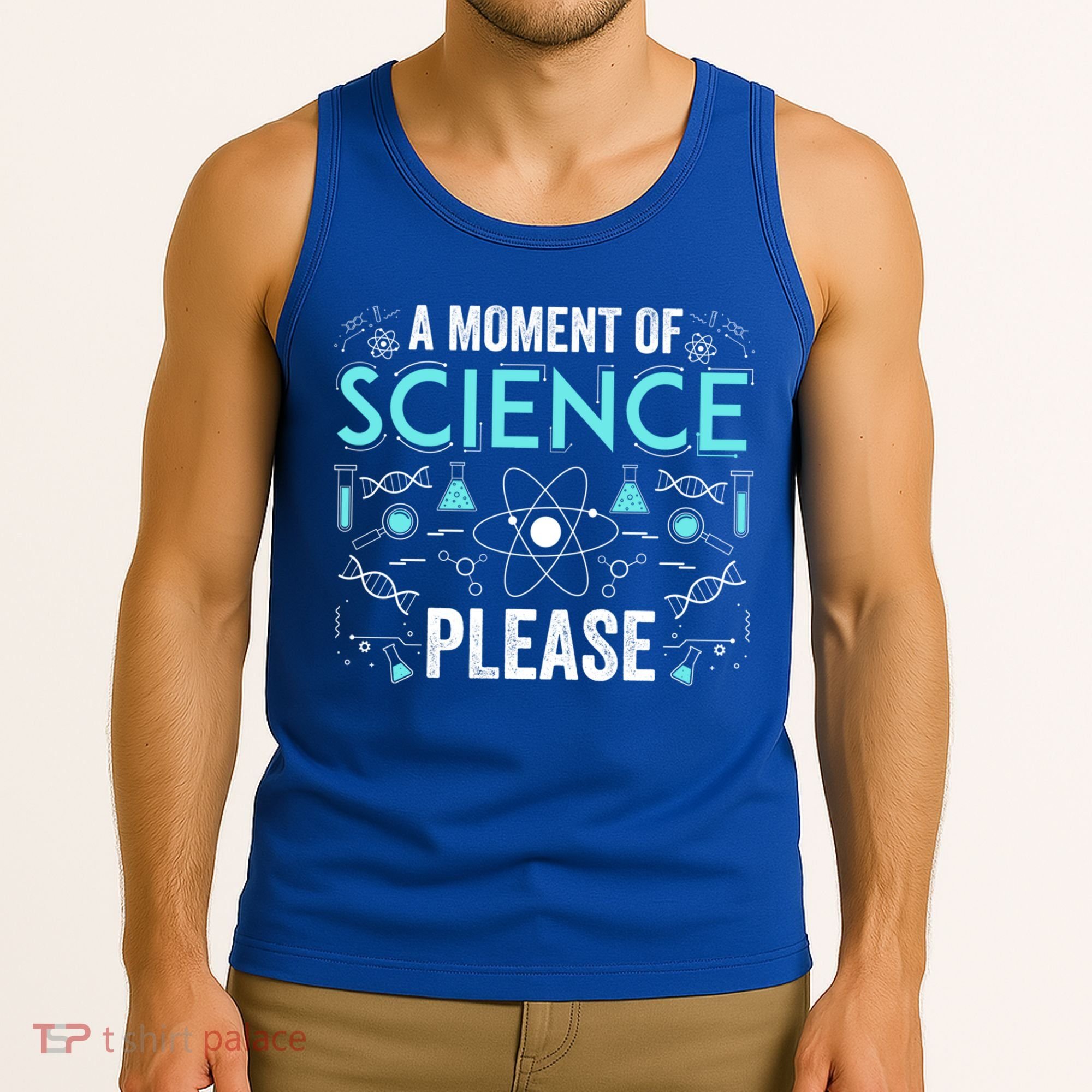 Funny Scientist Science Chemistry Physics Lover Geek Nerd Cool Gift Tank Top
