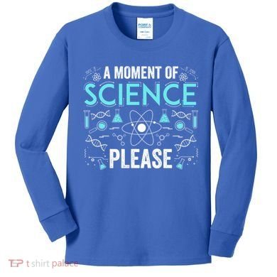 Funny Scientist Science Chemistry Physics Lover Geek Nerd Cool Gift Kids Long Sleeve Shirt