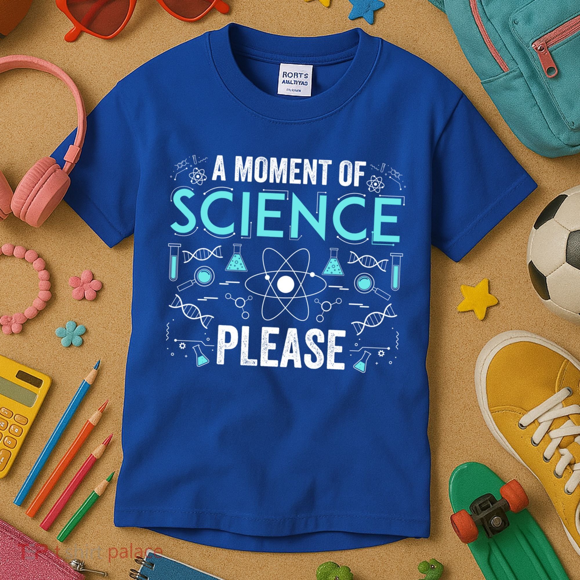 Funny Scientist Science Chemistry Physics Lover Geek Nerd Cool Gift Kids T-Shirt