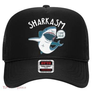 Funny Sharkasm Shark Sarcasm Hat