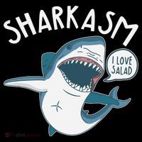 Funny Sharkasm Shark Sarcasm Visor thumb 3