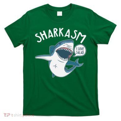 Funny Sharkasm Shark Sarcasm T-Shirt