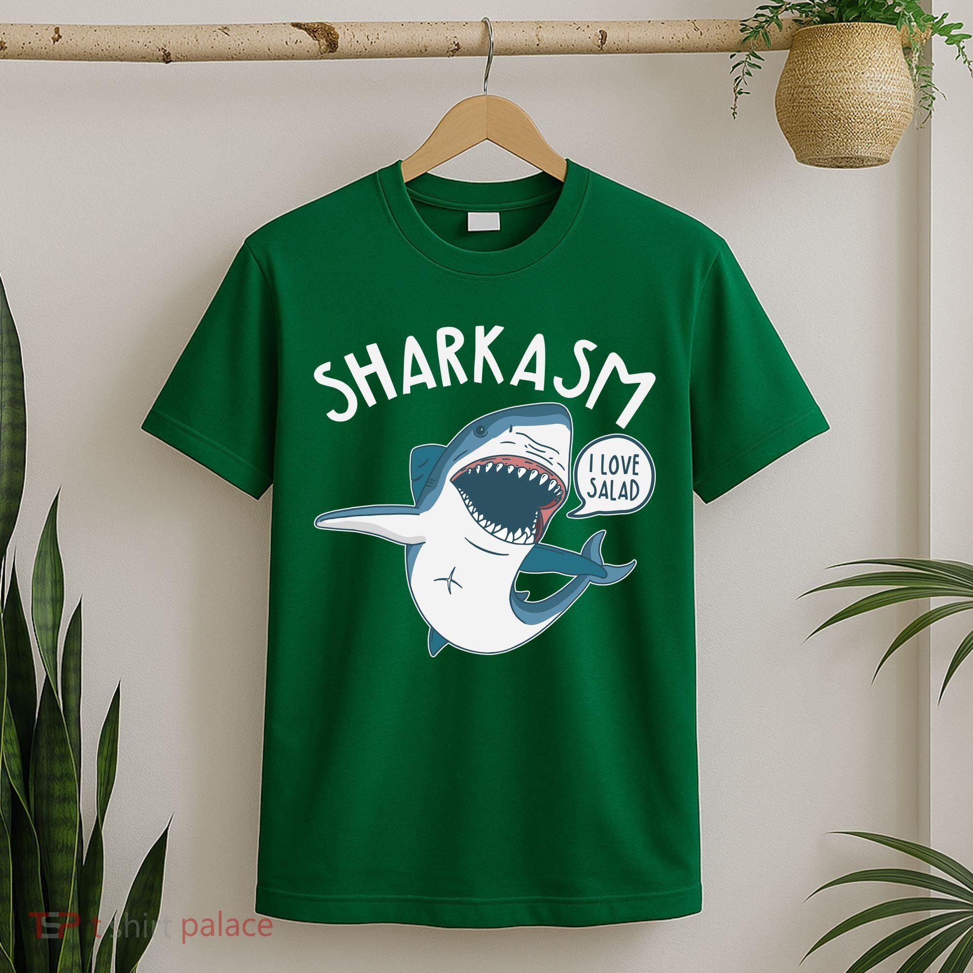 Funny Sharkasm Shark Sarcasm T-Shirt
