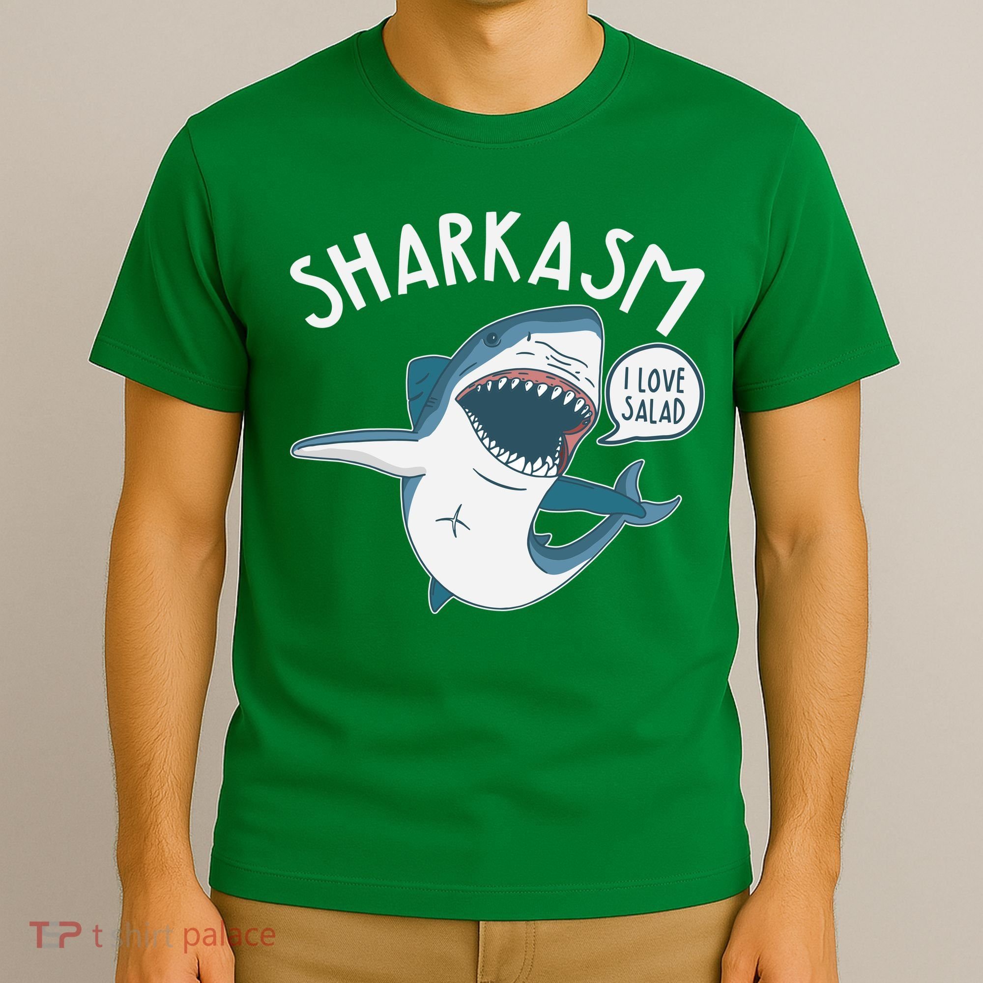 Funny Sharkasm Shark Sarcasm T-Shirt