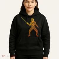 Fencing Sports Symbols Swords Epee Fencer Hoodie thumb 5
