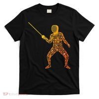 Fencing Sports Symbols Swords Epee Fencer T-Shirt thumb 0