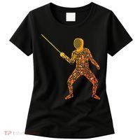 Fencing Sports Symbols Swords Epee Fencer Women's T-Shirt thumb 0