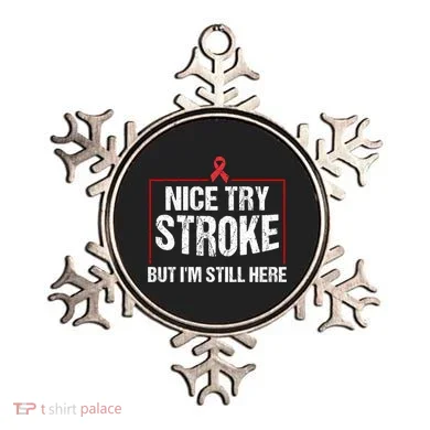 Funny Stroke Survivor Gift Cute Brain Attacks Great Gift Ornament