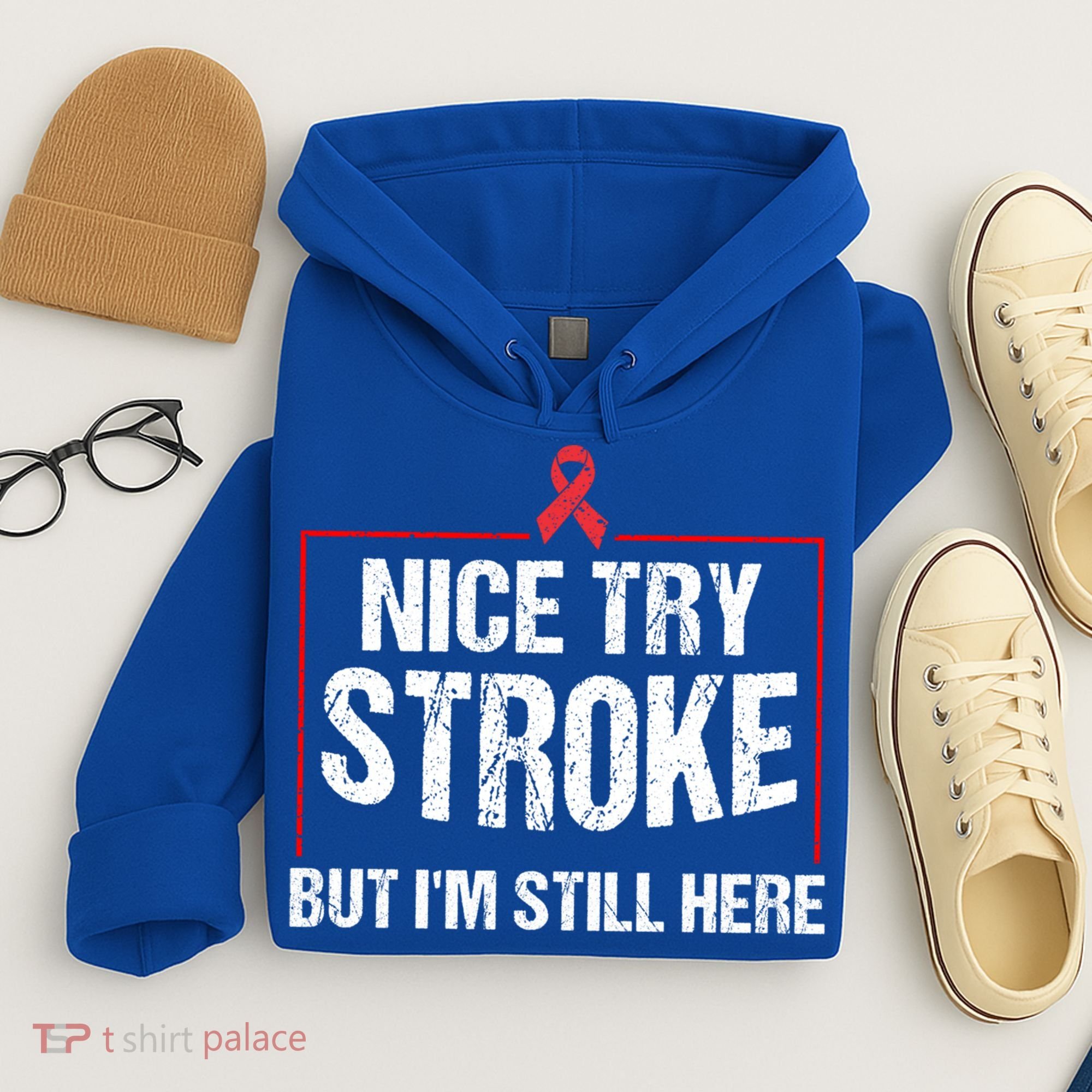 Funny Stroke Survivor Gift Cute Brain Attacks Great Gift Hoodie