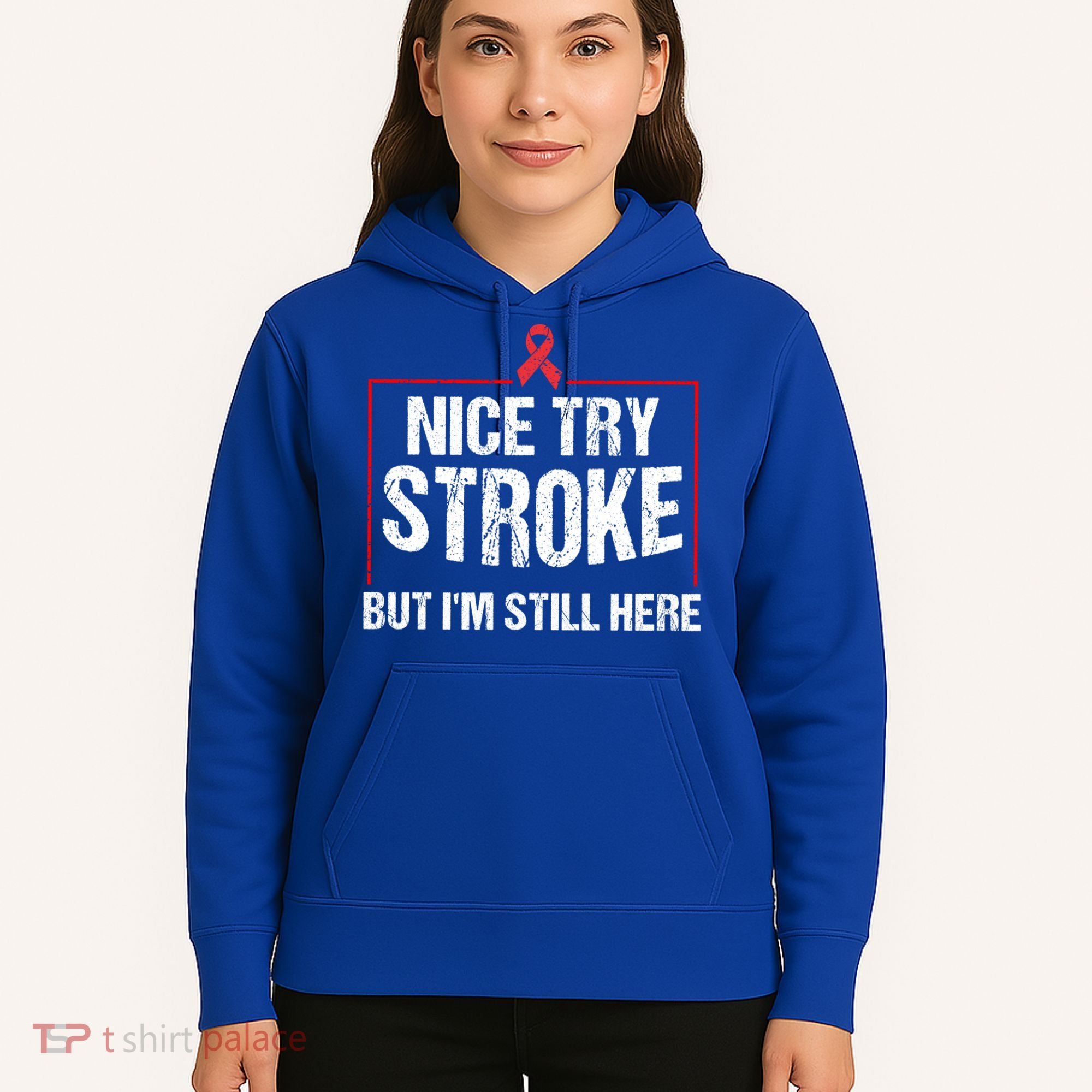 Funny Stroke Survivor Gift Cute Brain Attacks Great Gift Hoodie