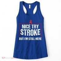 Funny Stroke Survivor Gift Cute Brain Attacks Great Gift Women's Tank Top thumb 0