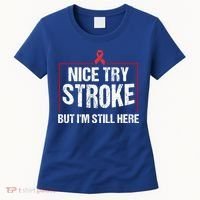 Funny Stroke Survivor Gift Cute Brain Attacks Great Gift Women's T-Shirt thumb 0