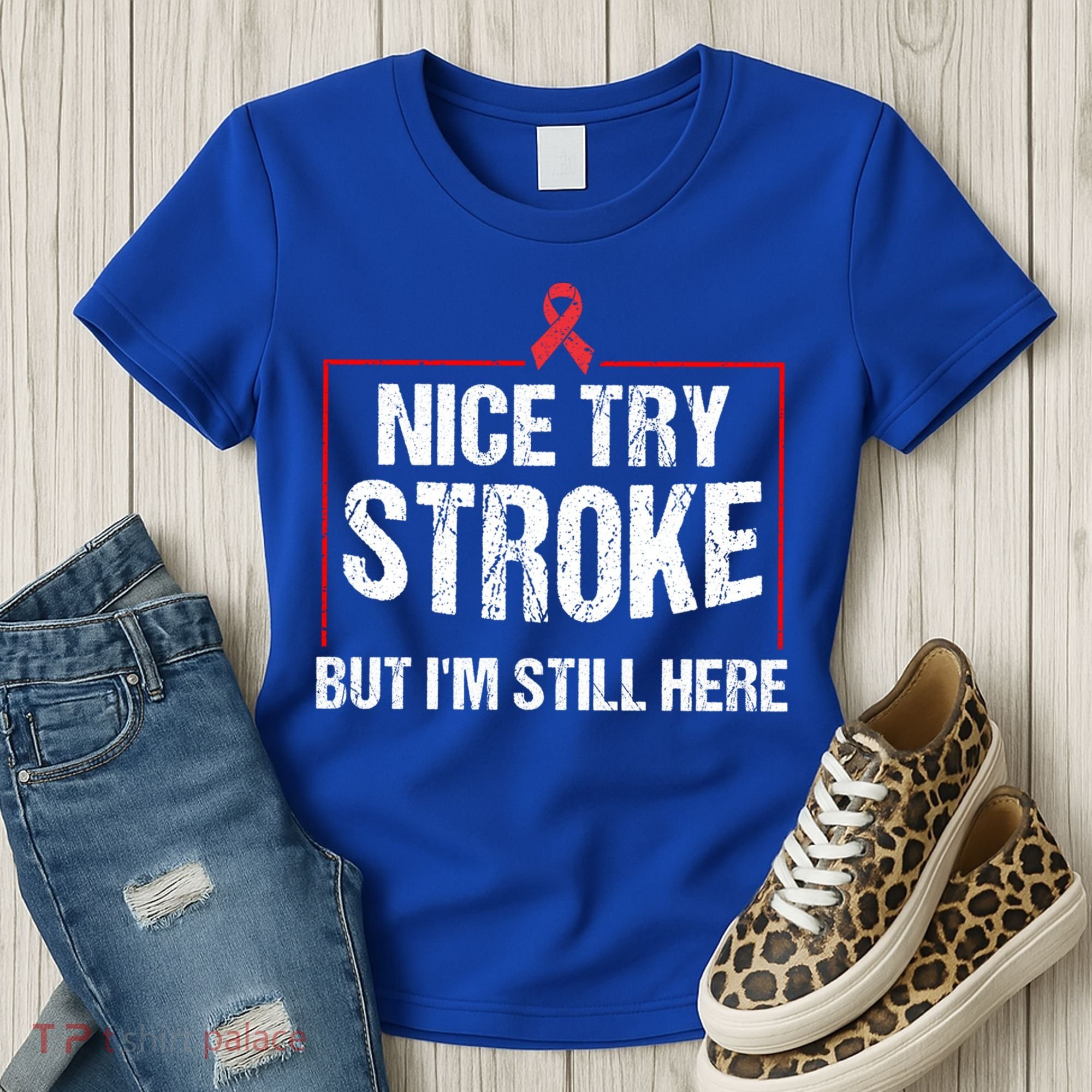 Funny Stroke Survivor Gift Cute Brain Attacks Great Gift Women's T-Shirt