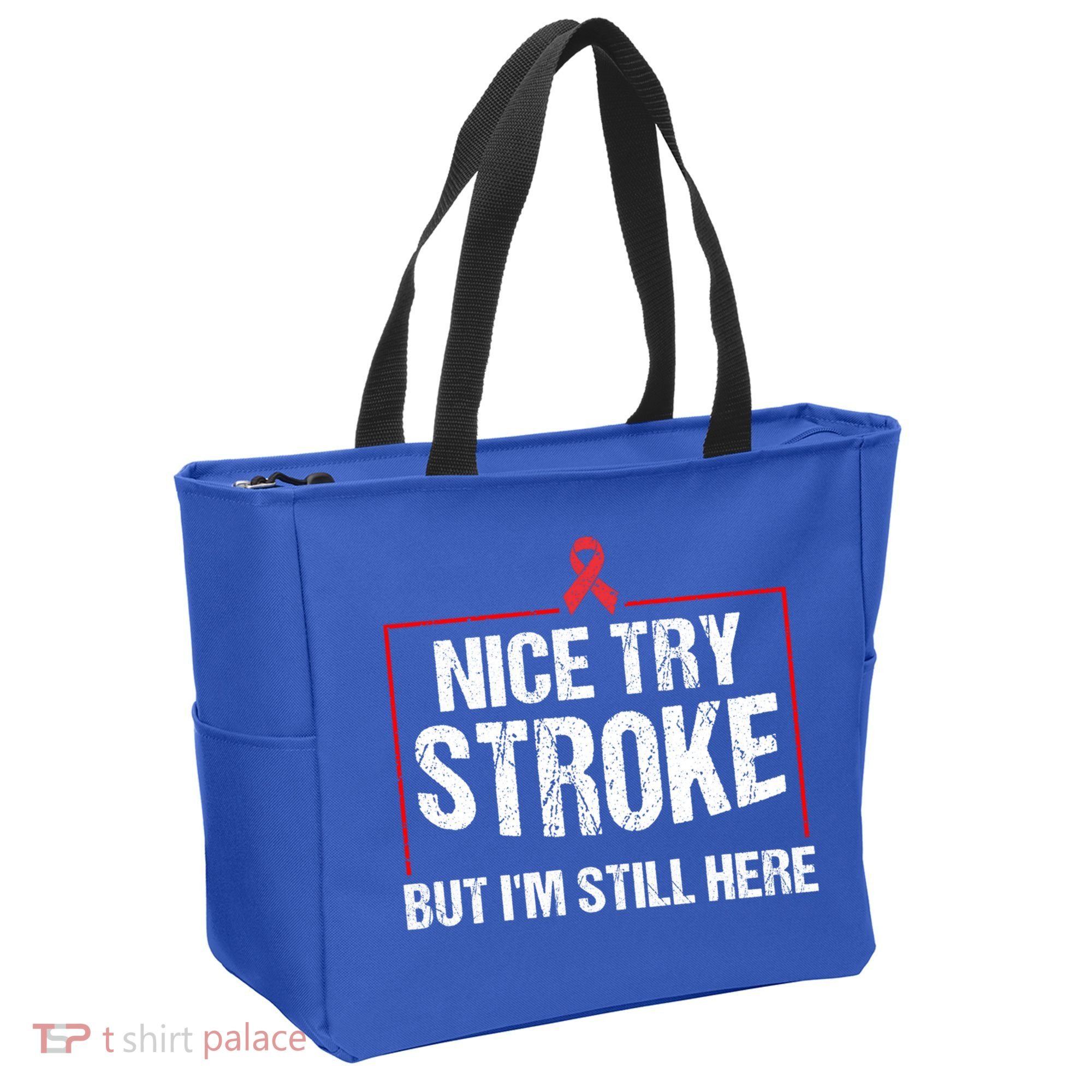 Funny Stroke Survivor Gift Cute Brain Attacks Great Gift Tote Bag