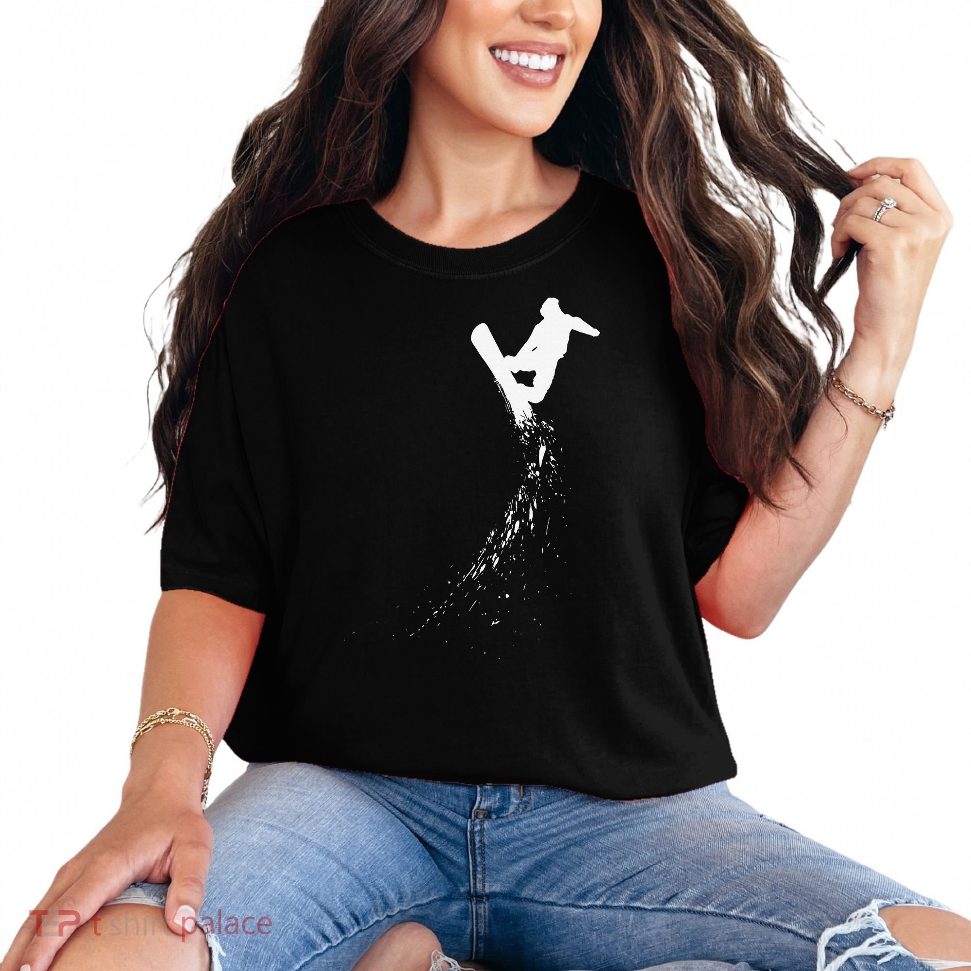 Freestyle Snowboarding Snowboarder Snowboard Wintersports Comfort Colors T-Shirt