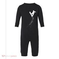 Freestyle Snowboarding Snowboarder Snowboard Wintersports Infant Fleece One Piece thumb 0